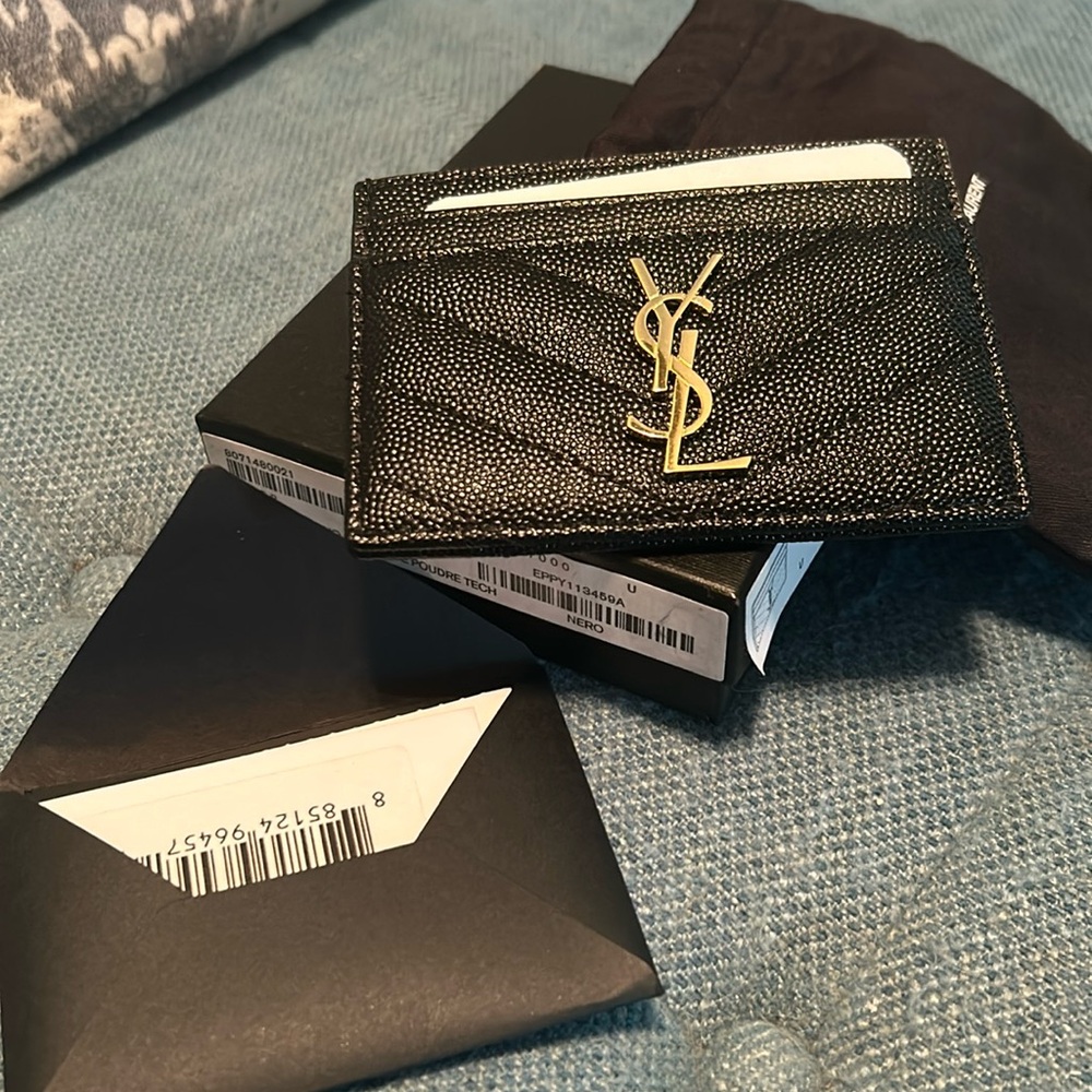 Ysl card holder